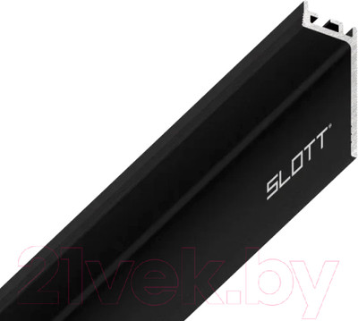 Плинтус Profiling Gipps теневой (3м, черный)