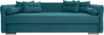 Тахта KRONES Эллада 2 New (велюр темно-бирюзовый)