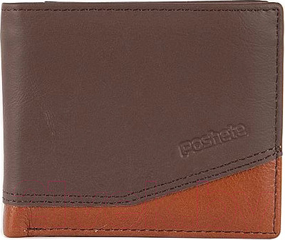 Портмоне Poshete 827-202306-BDC (коричневый/Dark Camel)