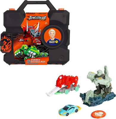 Набор игрушек-трансформеров Screechers Скричер-база Энерджи Сорс / 42048