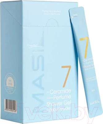 Гель для душа Masil 7 Ceramide Perfume Shower Gel Stick Pouch С ароматом присыпки (20x8мл)