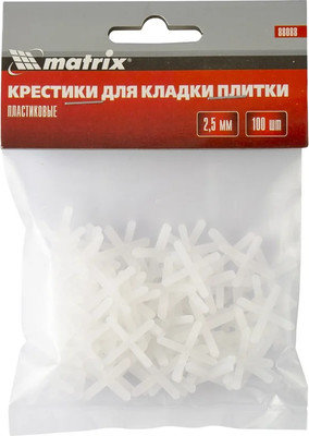 Крестики для укладки плитки Matrix 88088 (100шт)