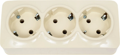 Розетка Tokov Electric Frea TKE-FR-R3Z-C02 (бежевый)