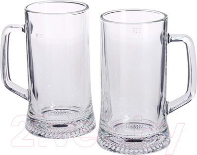 Набор пивных кружек Luminarc Время дегустаций O0386 (2шт)