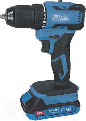 Аккумуляторная дрель-шуруповерт Bull SR 1804 (1329421)