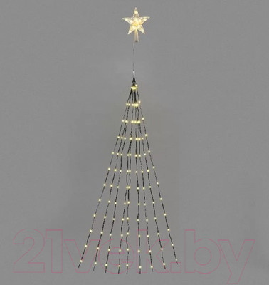 Светодиодная гирлянда Neon-Night Из росы с макушкой на елку 315-896 (2м, теплый белый)