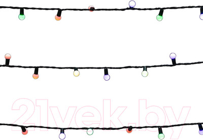 Светодиодная гирлянда Neon-Night Мультишарики 303-609 (20м, мультиколор)