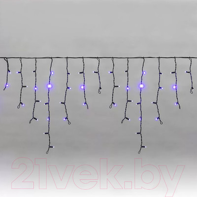Светодиодная бахрома Neon-Night Айсикл 255-173 (4.8x0.6м, синий)