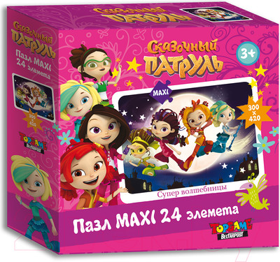 Пазл Topgame Сказочный патруль. Супер волшебницы / 01364