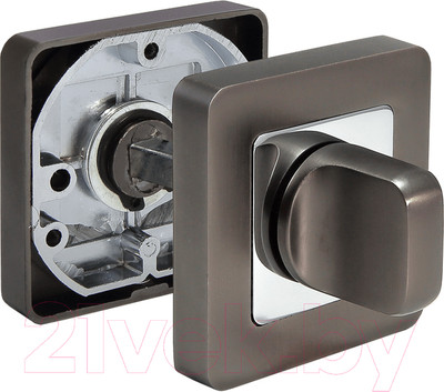 Фиксатор дверной защелки Morelli MH-WC-S55 GR/PC