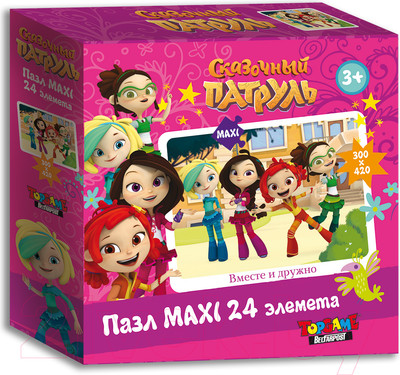 Пазл Topgame Сказочный патруль. Вместе и дружно / 01363