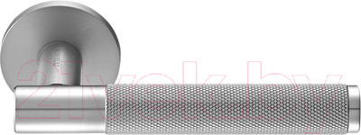 Ручка дверная Morelli MH-57-R6T MSC (матовый сатинированный хром)