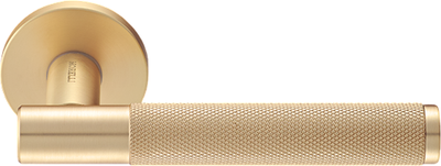 Ручка дверная Morelli MH-57-R6T MSG (матовое сатинированное золото)