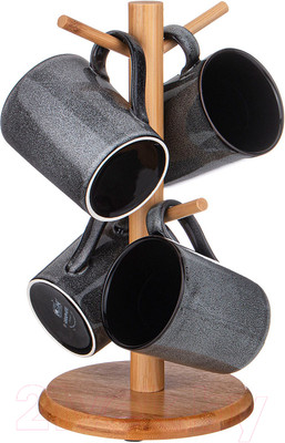 Набор для чая/кофе Lefard Graphite 474-232 (4шт)