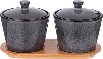Набор емкостей для хранения Lefard Graphite 474-239 (2шт)