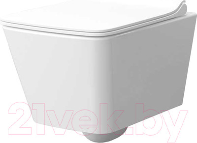 Унитаз подвесной Керамин Тобаго R МЛ Slim (с жестким сиденьем и микролифтом)