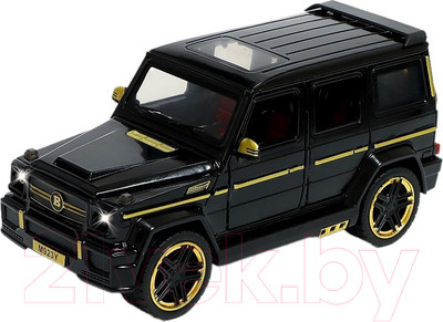 Масштабная модель автомобиля Автоград Внедорожник / 9530289 (черный)