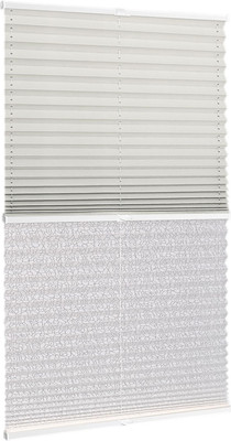 Штора-плиссе Delfa Basic Blo СПШ-37102/1102 Basic Transparent (73x160, белый)