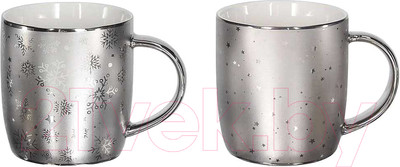 Набор кружек Tognana Natale All Silver / NT08545M107 (2шт)