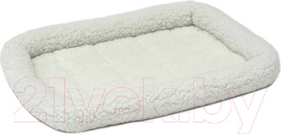 Лежанка для животных Midwest Pet Bed для собак и кошек / 40222 (55x33см, белый)