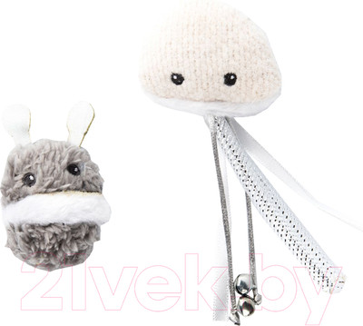 Набор игрушек для кошек Pet Park Инопланетянин и осьминог с кошачьей мятой / TOY99938-VA