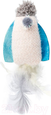 Игрушка для кошек Pet Park Космический корабль с перьями и кошачьей мятой / TOY99942-VA