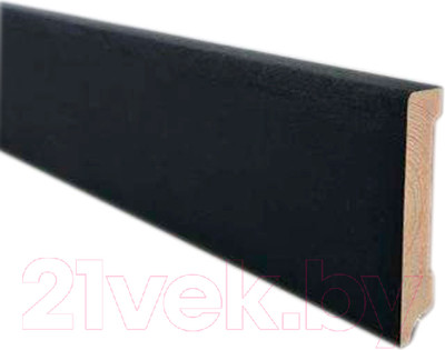 Плинтус КТМ-2000 Деревянный 80x16x2400мм 8016-146E (черный софт)