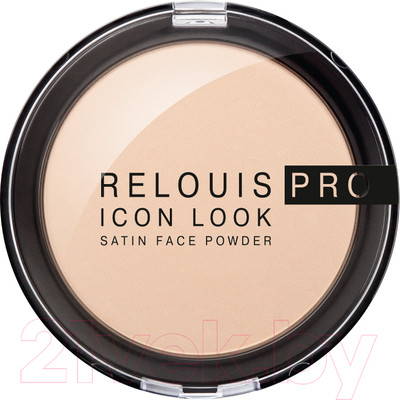 Пудра компактная Relouis Pro Icon Look Satin Face Powder тон 005