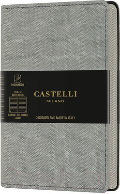 Записная книжка CASTELLI Harris / 0QC2D9-628 (серый)