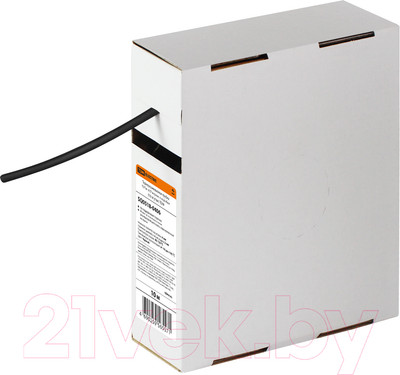 Трубка термоусаживаемая TDM SQ0518-0406 (черный)