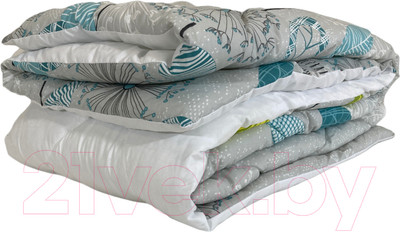 Одеяло Angellini Дуэт 8с014дб (140x205, серый)