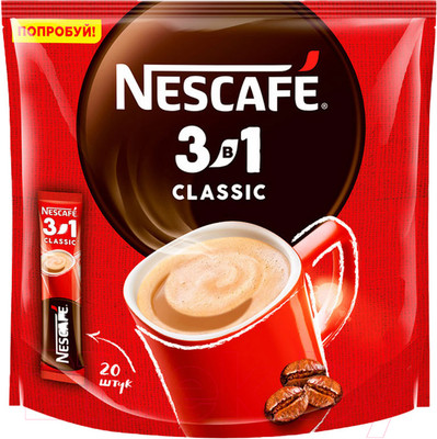 Кофейный напиток Nescafe 3в1 Классик (20x14.5г)