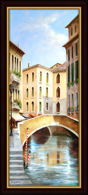 Картина Декарт Венеция мосты 8Л2444 (в раме)