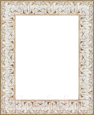 Рамка Декарт 30x40 8Л3714 (белый с золотом)