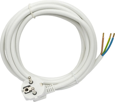 Шнур сетевой Rexant 11-1325 (3м, белый)