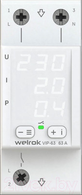 Реле напряжения Welrok VIP-63