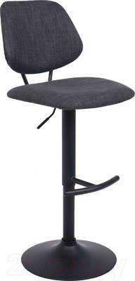 Стул барный AksHome Jessy (темно-серая ткань/черный)