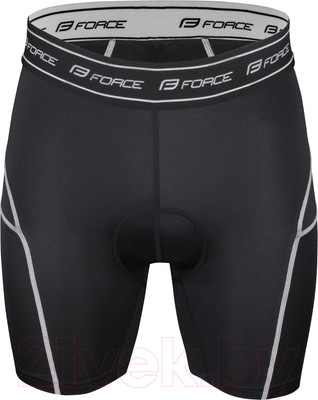 Велошорты FORCE MTB / 9003285- XS-F (черный)