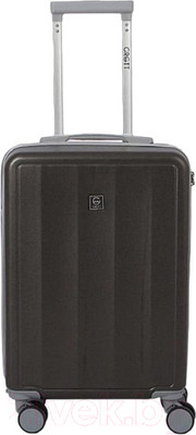 Чемодан на колесах Grott 340-614/5-20DGG (серый)