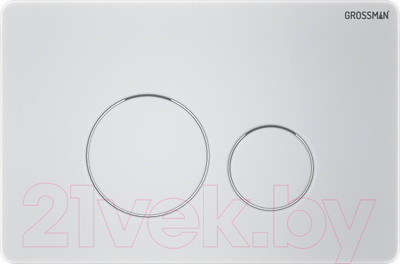 Кнопка для инсталляции Grossman Classic 700.K31.05.01M.01M (белый матовый)