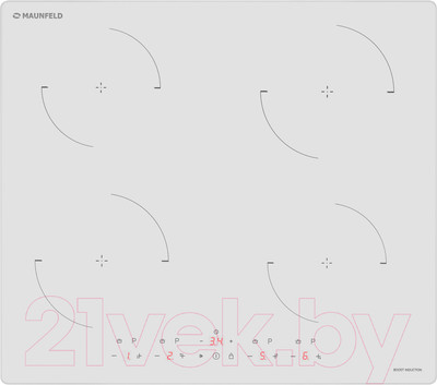 Индукционная варочная панель Maunfeld CVI604EXWH