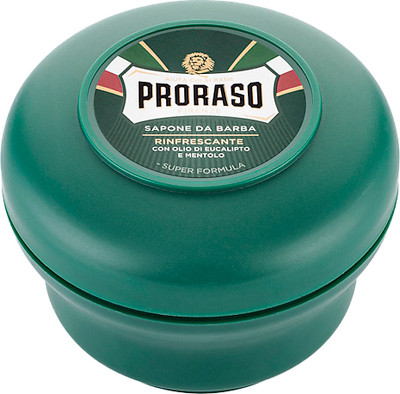 Мыло для бритья Proraso Освежающее с маслом эвкалипта и ментолом (150мл)