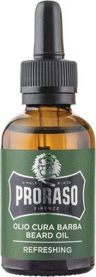 Масло для бороды Proraso Освежающее (30мл)
