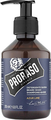 Шампунь для бороды Proraso Azur Lime (200мл)