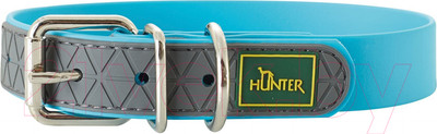 Ошейник HUNTER Collar Convenience / 63153 (55/M-L, бирюзовый)