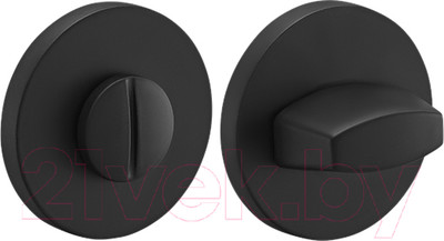 Фиксатор дверной защелки Morelli MH-WC-R6 BL (черный)