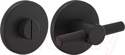 Фиксатор дверной защелки Morelli MH-WC-R6T BL (черный)