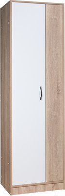Шкаф-пенал Мебель-Класс Порто-1 (белый/дуб сонома)