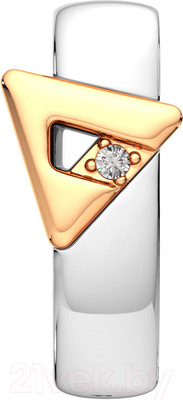 Подвеска из серебра ZORKA 04D0026.G14K.ZZ (с бриллиантом)