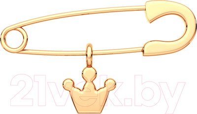 Брошь из розового золота ZORKA 930025-9K